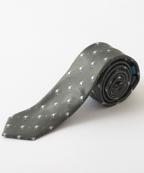 Quit Running（クイトランニング） ネクタイ サッカーデザイン 刺繍