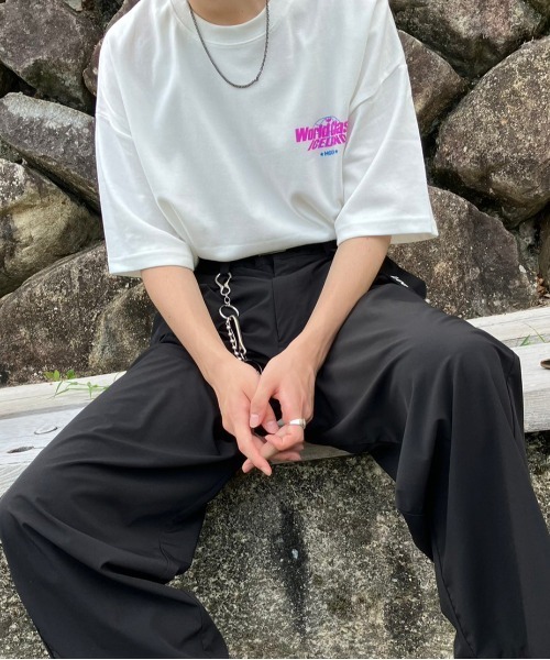 ODOR★韓国★大人気★Between tee 3色 Tシャツ Cross charm official store | ロンT トップス 長袖 Tシャツ 袖