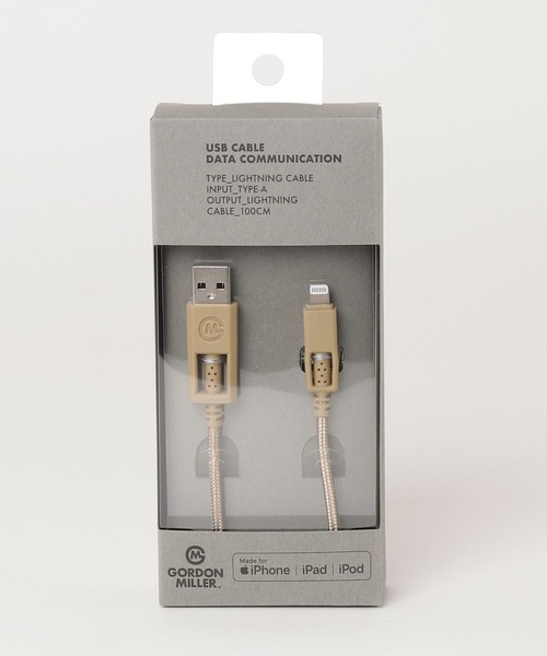 GORDON MILLER（ゴードンミラー） USBケーブル Lightning GM117 GM118