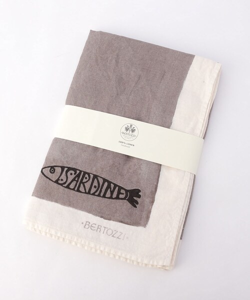 販売期間10/15迄！値下げ！新品、未使用！BERTOZZI テーブルクロス 212 KITCHEN STORE エプロン Bertozzi テーブルクロス 130×130 K10/K00