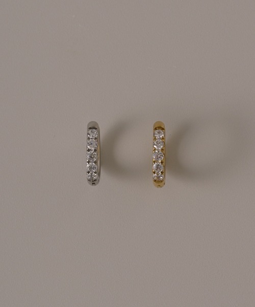 muku ピアス PIERCE/ZIRCONIA LINE レディース : ZOZOTOWN Yahoo