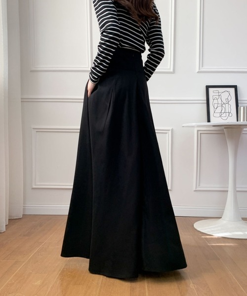 A.P.C. ロング・マキシ丈スカート 34(XS位) 0272224D0090 ABITOKYO スカート ハイウエストマキシ丈フレアロングスカート