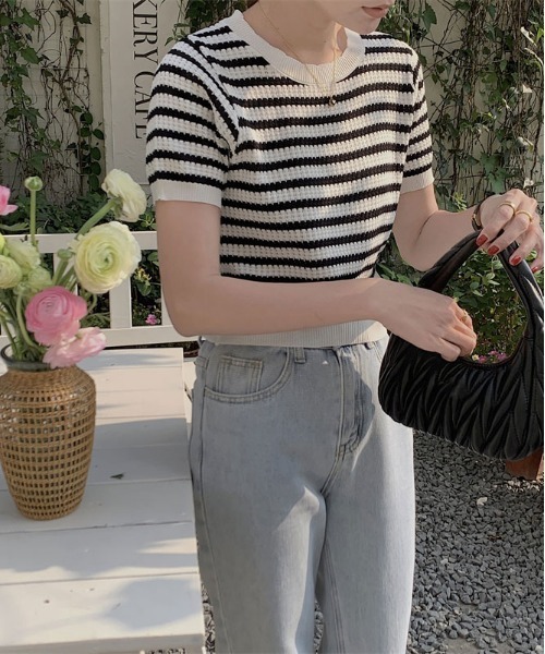 TODAYFUL - ワッフルボーダートップス TODAYFUL - ワッフルボーダーカットソー TODAYFUL 初期完売 美品
