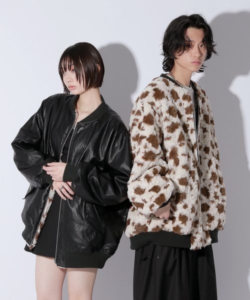Anui ブルゾン アウター 「UNISEX/2サイズ展開」リバーシブル