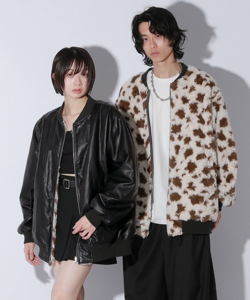 Anui ブルゾン アウター 「UNISEX/2サイズ展開」リバーシブル