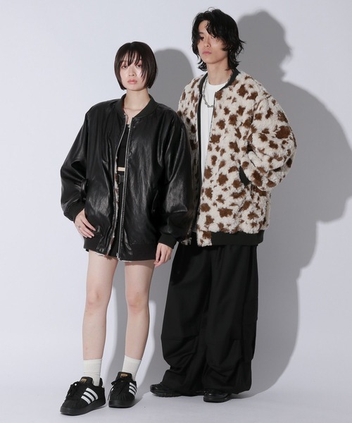 DAMA リバーシブルブルゾン　2WAY DAMA リバーシブルブルゾン 2WAY - メルカリ