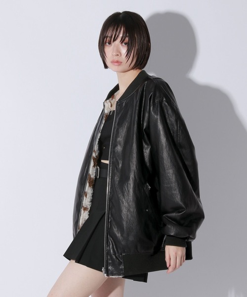 Anui ブルゾン アウター 「UNISEX/2サイズ展開」リバーシブル