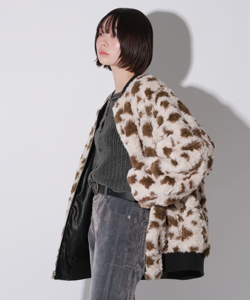 Anui ブルゾン アウター 「UNISEX/2サイズ展開」リバーシブル