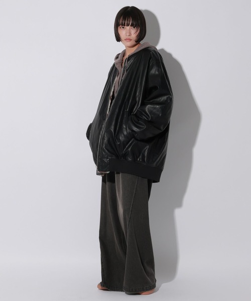 Anui ブルゾン アウター 「UNISEX/2サイズ展開」リバーシブル