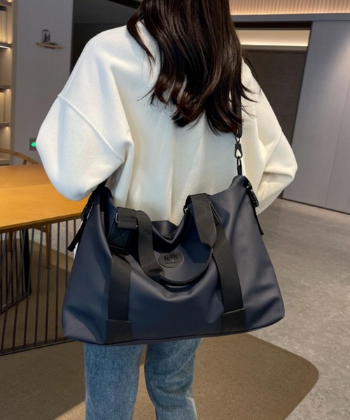 LeSportsac ブラック ナイロン ラージ ボストン 2way 大容量 LeSportsac レスポートサック ボストンバッグ 2way ショルダー