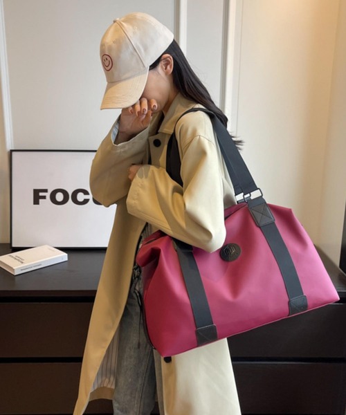 LA VORAGINE（ラ ヴォラジネ） ボストンバッグ 大容量 2way トラベル