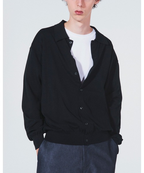 SOPHNET.（ソフネット） セーター ニット KNIT POLO CARDIGAN メンズ