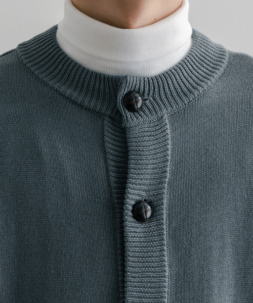 【新品未使用】GRANCY カーディガン　ブルー　Mサイズ grancy カーディガン ブルー Mサイズ