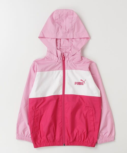 SalvatoreFerragamo♡ピンク フード付き ジャンパー PUMA（プーマ） ブルゾン ジャンバー アウター PUMA ESS+ CB ウィンド