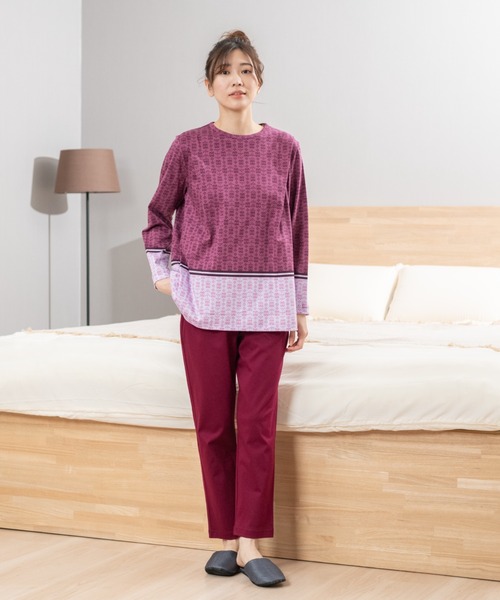 DAKS（ダックス） パジャマ ルームウェア 「DAKS」スムースシルケット