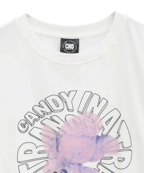 Candy Stripper tシャツ CANDY IN A TRANCE Tシャツ レディース