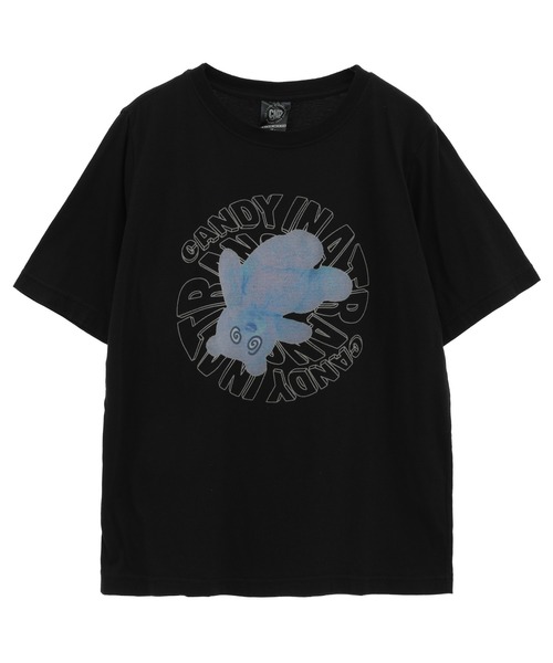 【お1人様1点限り】 Candy Stripper tシャツ CANDY IN A TRANCE Tシャツ レディース トップス