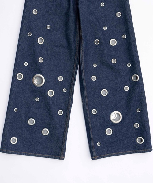 パンツ デニム ジーンズ Eyelet Denim Pants/アイレットデニムパンツ 