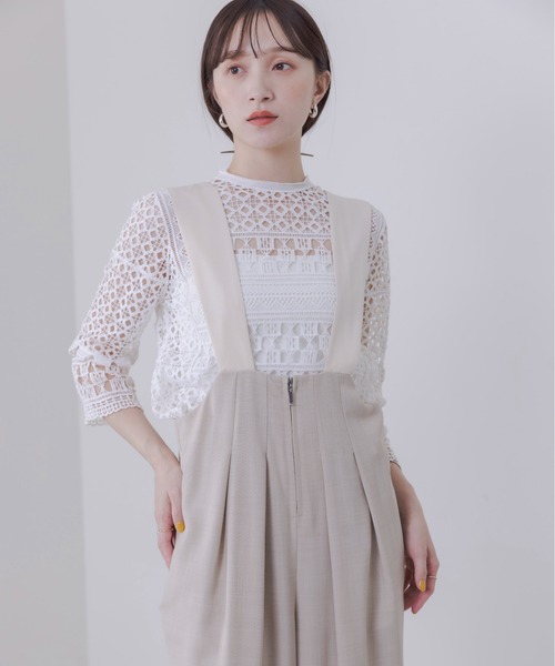 Eimee Law サロペット オーバーオール タックリラックス