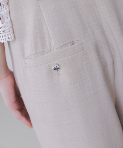 美品★Eimee Law タックリラックス サロペット M2411012-3 タックリラックス サロペット Eimee Law│Eimee Law & LHELBIE