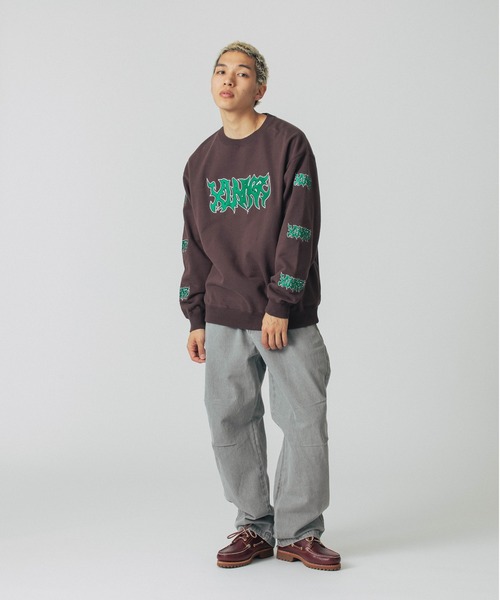 SHADOWS スウェット XL Accolade Crew Neck Pullover - Anthracite | ALO