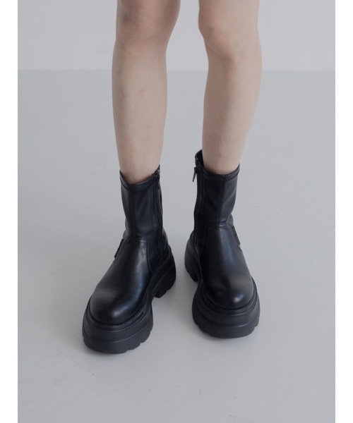 jumelle ジュメロ jm stretch middle boots jumelle ジュメロ jm stretch middle boots