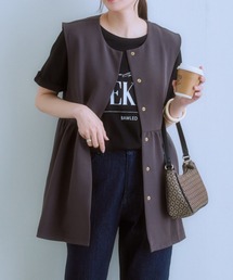でん美品レオナールジレ．ベストタイプコート LEONARD（ベスト/ジレ）のフリマアイテム一覧