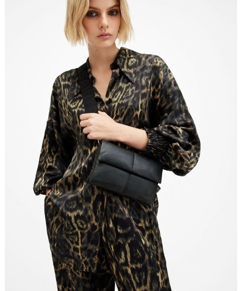 ALLSAINTS ショルダーバッグ バッグ EZRA QUILTED LEATHER