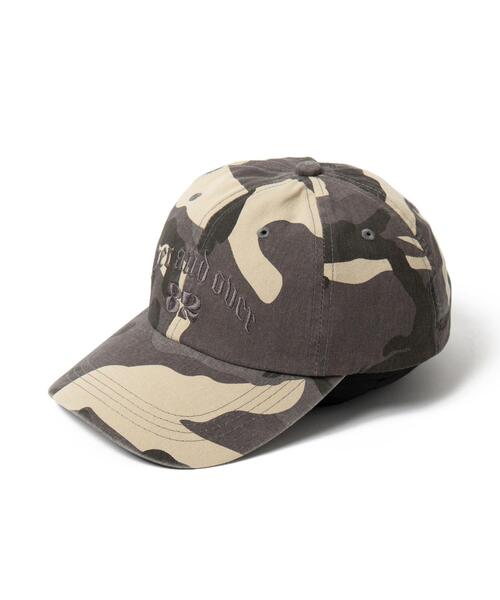 WEGO（ウィゴー） キャップ 帽子 WEGO/ロゴ刺繍カモフラキャップ