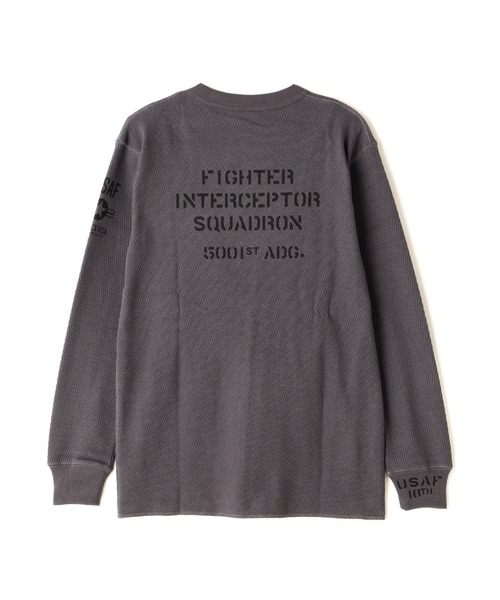 AVIREX tシャツ HONEYCOMB WAFFLE T-SHIRT ”USAF” / ハニカム