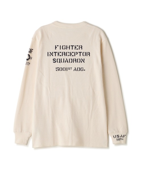 HONEYCOMB WAFFLE   T-SHIRT　USAF ／  ハニカム ワッフル　Tシャツ HONEYCOMB WAFFLE T-SHIRT USAF / ハニカム ワッフル Tシャツ