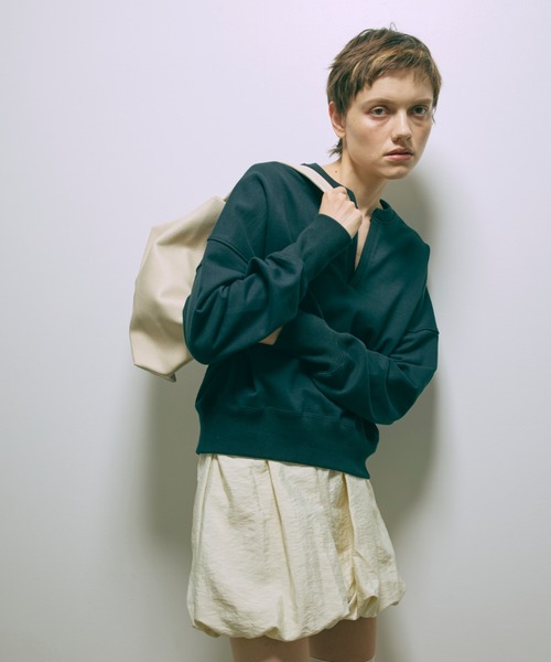 EN NEUME トレーナー スウェット 「Set Up」Key Neck Sweat