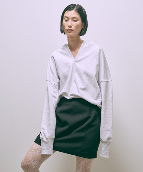 EN NEUME トレーナー スウェット 「Set Up」Key Neck Sweat