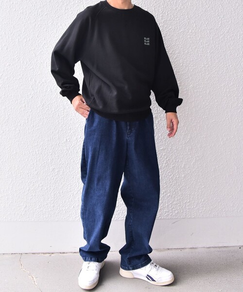SHIPS any トレーナー スウェット 「WEB限定」SHIPS any: BLAH BLAH