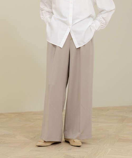 U1様商品説明をご覧ください Elura（エルーラ） ワイドパンツ パンツ 「冬パンツの新定番が登場