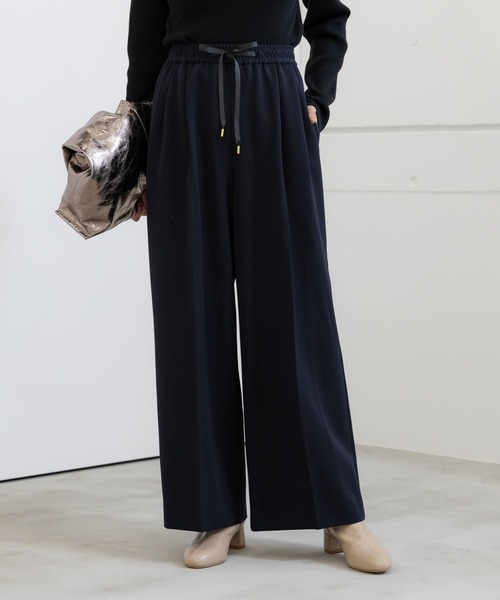 Elura（エルーラ） ワイドパンツ パンツ 「冬パンツの新定番が登場