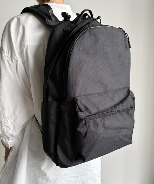 美品✨ブルーレーベル ギンガムチェック リュック レザー ナイロン 黒 バッグパック ナイロン アメリカンパッチワーク ジップ開閉