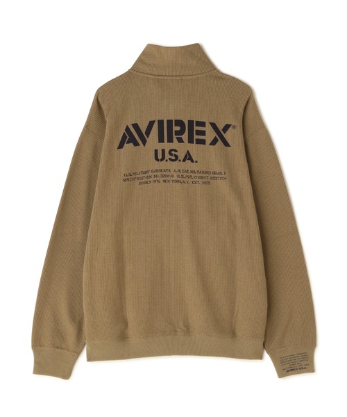 AVIREX（アヴィレックス） tシャツ EXTREME THERMAL ZIP STAND