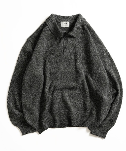 WETTEMPT セーター ニット MERANGE KNIT POLO / メランジ