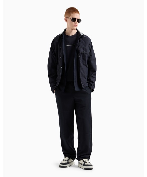 アルマーニ　EMPORIO ARMANI シャツジャケット 56 XL ARMANI EXCHANGE シャツ 「A|X アルマーニ エクスチェンジ」ポケット