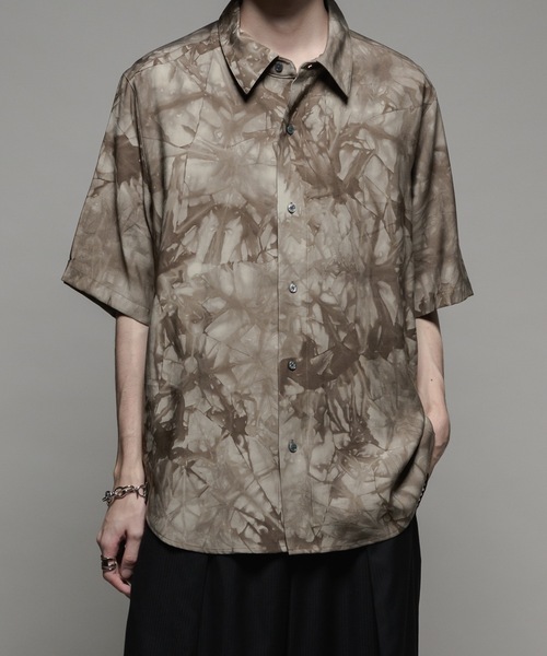 Casper John シャツ Various loose shirts -tie dye- /バリアス