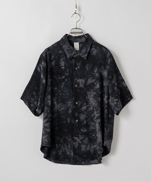 casper john 2点セット Casper John シャツ Various loose shirts -tie dye- /バリアス