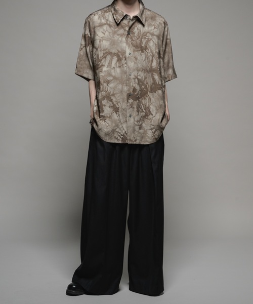 Casper John シャツ Various loose shirts -tie dye- /バリアス