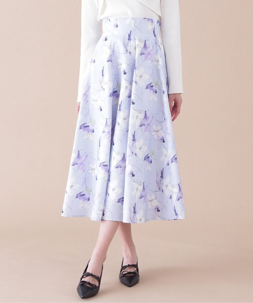 新品・タグ付き！ JILLSTUART 花柄レースフレアースカート JILL by STUART スカート 花柄フレアースカート : ZOZOTOWN