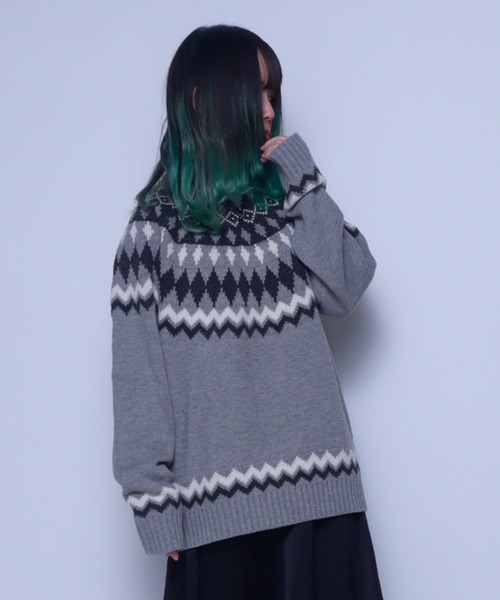 Bling Leads セーター ニット Z)「BLINGLEADS」124805 5GG フェア