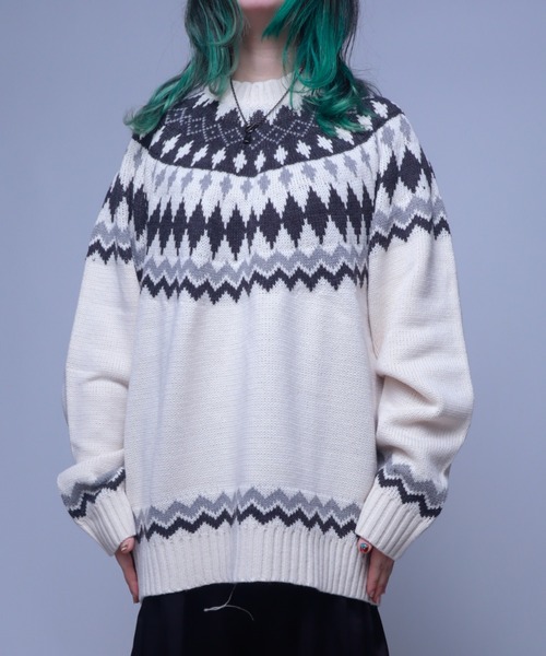 Bling Leads セーター ニット Z)「BLINGLEADS」124805 5GG フェア