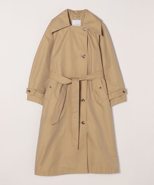 quaranciel ステンカラーコート コート quaranciel:「手洗い可能