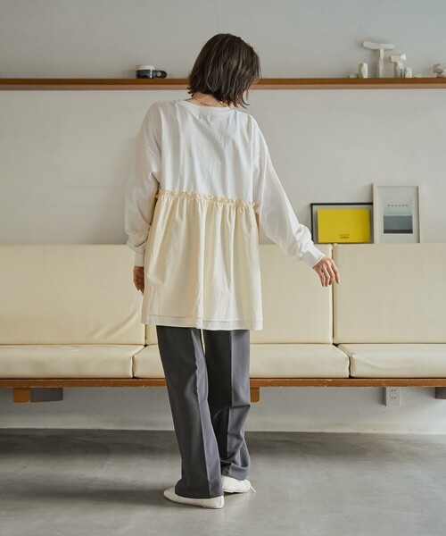 common devisor アイボリーテックパンツ