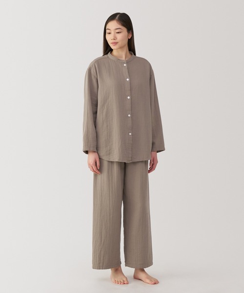 無印良品（MUJI） パジャマ ルームウェア 婦人 脇に縫い目のない