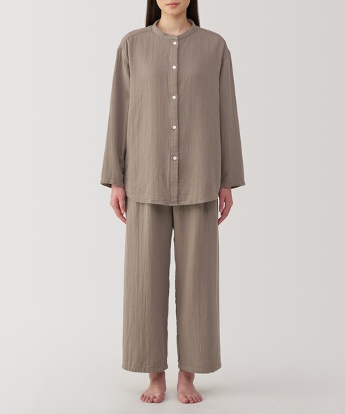 無印良品（MUJI） パジャマ ルームウェア 婦人 脇に縫い目のない